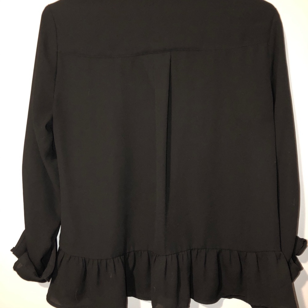 Express Sheer Blouse Black